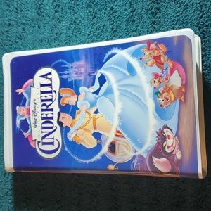 Cinderella vhs tape disney movie